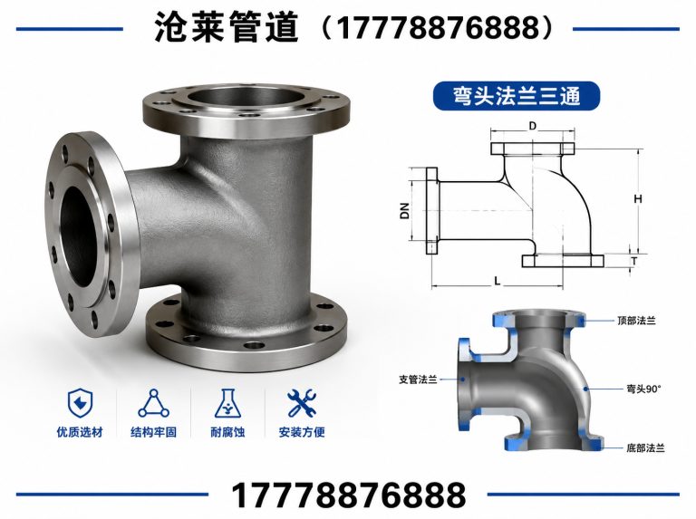 任丘市弯头法兰三通展示图